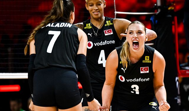 A Milli Kadın Voleybol Takımı 3’te 3 yaptı! Rakibimiz belli oldu