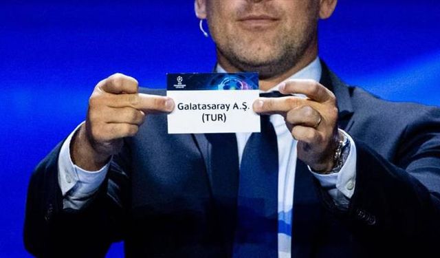 Galatasaray'ın Şampiyonlar Ligi rakipleri belli oldu
