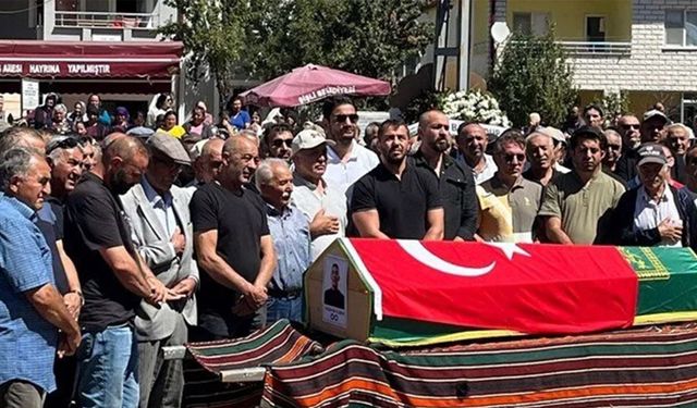 Eski milli güreşçi son yolculuğuna uğurlandı
