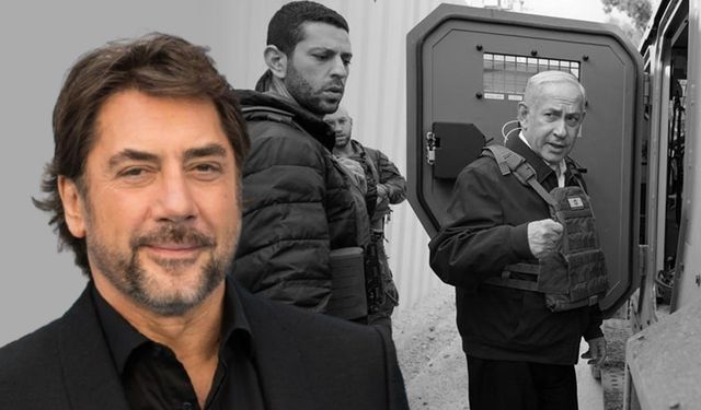 Ünlü oyuncu Javier Bardem İsrail’i dünyaya rezil etti!