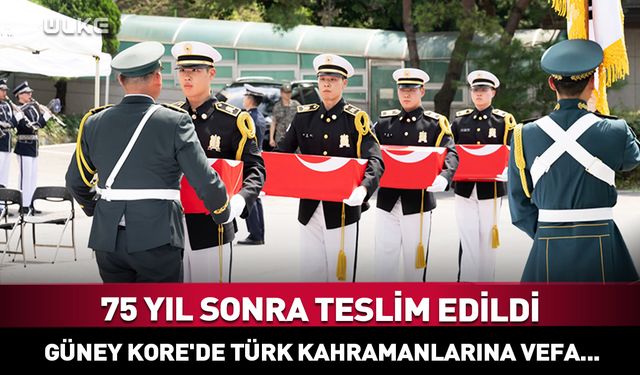 Güney Kore'de Türk kahramanlarına vefa...