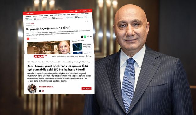Sözcü ve Oda TV'nin iddialarına Halkbank'tan yanıt!