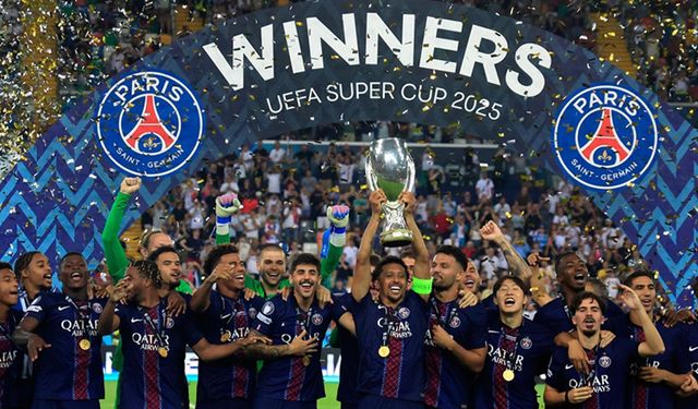 PSG UEFA Süper Kupa'nın sahibi oldu