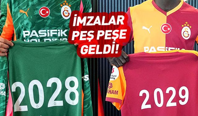 Galatasaray 19.05'te duyurdu! Karagümrük maçı öncesi 2 imza