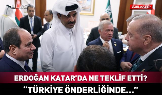 Erdoğan Katar’da Körfez ülkelerine ne teklif etti? | “Türkiye önderliğinde..."