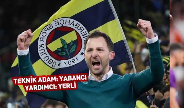 Teknik direktör yabancı yardımcı yerli! Fenerbahçe duyurdu