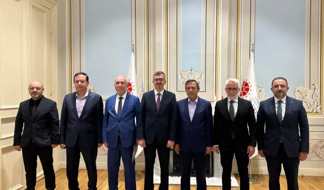 İletişim Başkanı Burhanettin Duran’a hayırlı olsun ziyareti