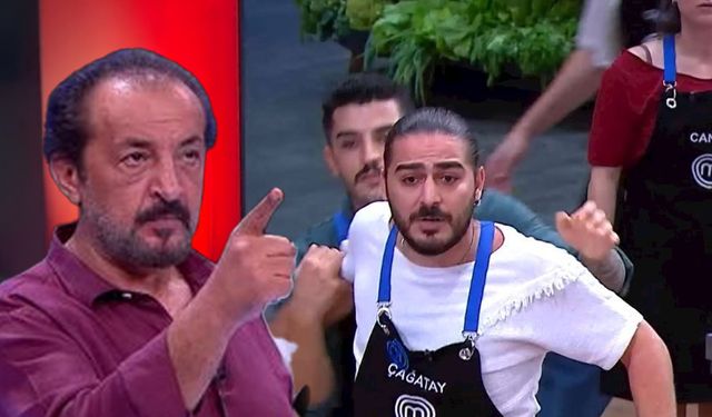 MasterChef'te gerilim! Çağatay Mehmet Şef'in üzerine yürüdü