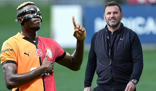 Okan Buruk müjdeyi verdi! Osimhen'in dönüş maçı belli oldu