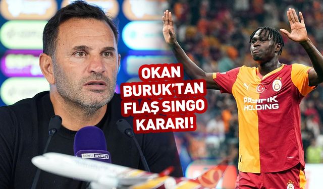 Okan Buruk'tan Frankfurt maçı öncesi flaş Singo kararı