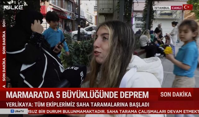 "Altımdan koltuk gitti çok kötü düştüm" İstanbul'daki deprem anını bu sözlerle anlattı