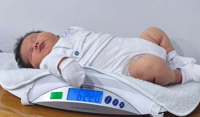 Türkiye’deki en büyük bebek! Gören hayrete düştü