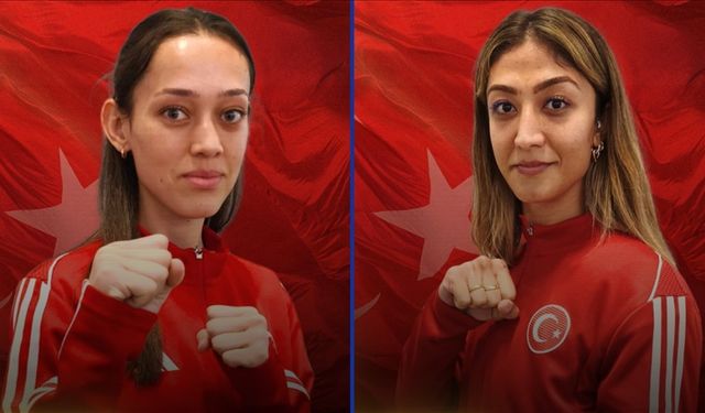 Emine Göğebakan ve Nafia Kuş Aydın dünya şampiyonu