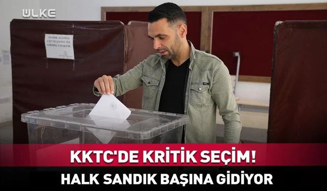 KKTC sandık başına gidiyor