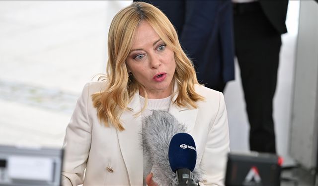 Meloni Filistin Devleti'ni tanımak için şartını duyurdu
