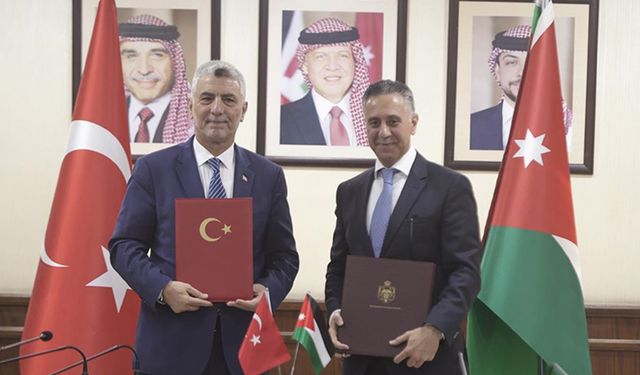 Türkiye ile Ürdün arasında imzalar atıldı