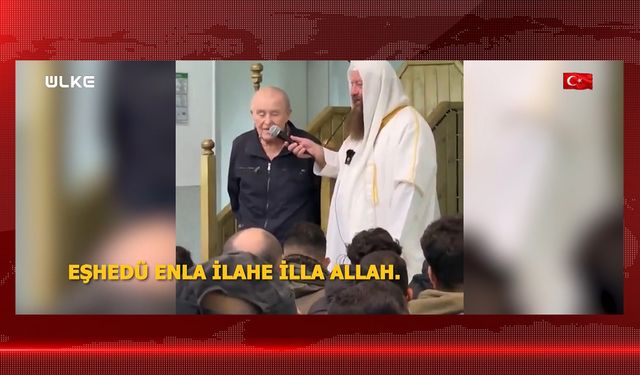 89'luk Alman camide Kelime-i Şehadet getirdi