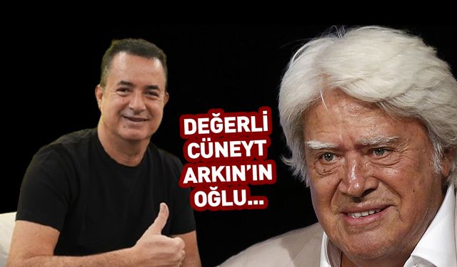 Acun Ilıcalı "Değerli Cüneyt Arkın'ın oğlu..." sözleriyle duyurdu