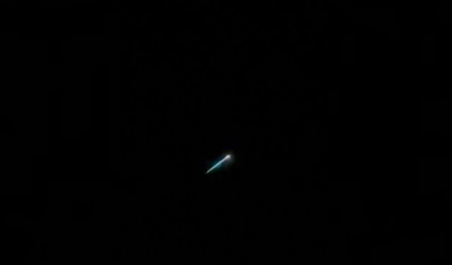 İstanbul semalarında esrarengiz cisim!