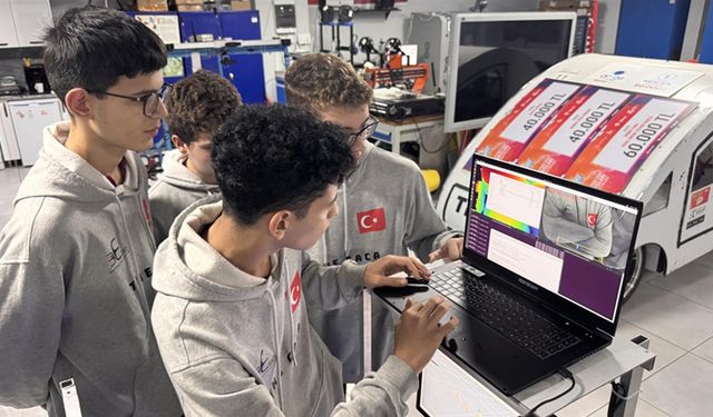 Liseli öğrencilerin geliştirdiği sistem büyük ilgi görüyor!