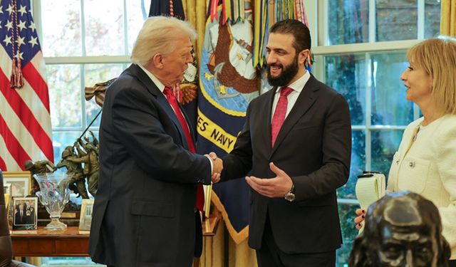 Trump ve Şara Beyaz Saray'da görüştü! Suriye için kritik anlaşma