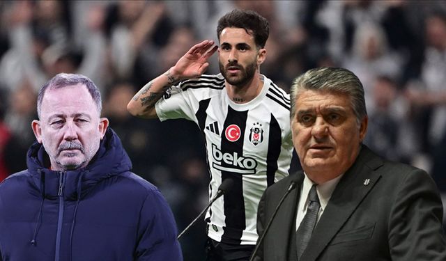 Beşiktaş'tan Rafa Silva kararı! Sergen Yalçın ve Serdal Adalı duyurdu