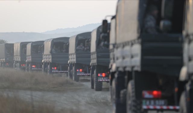 TSK'ya ait düşen uçağın enkazı Türkiye'ye getirildi