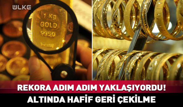 Rekora adım adım yaklaşıyordu! Altında hafif geri çekilme