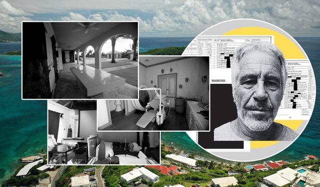 Epstein'in sapkın adasından yeni görüntüler! İlk kez ortaya çıktı
