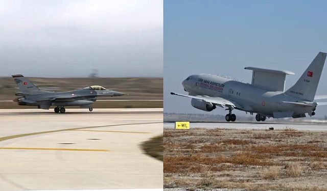 Karadeniz’de hareketli anlar! Uçaklar peş peşe havalandı