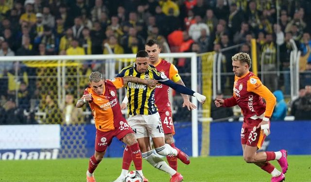 Fenerbahçe 1-1 Galatasaray maç sonucu