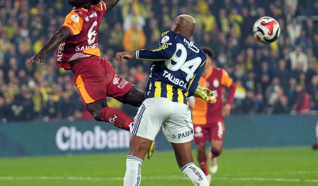 Fenerbahçe-Galatasaray derbisine dair: Havadan gelen 1 puan...