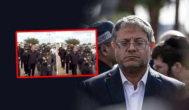 İsrailli Bakan Ben Gvir taşlandı