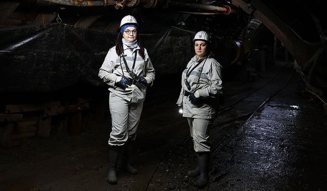 "Kömür kentinin" kadın mühendisleri: Yer altında zorlu mesai