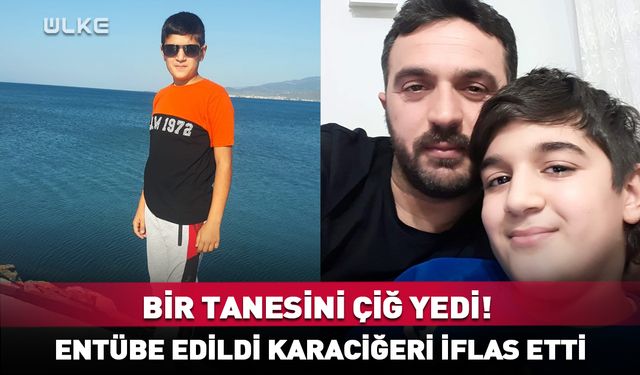 Bir tanesini çiğ yedi! Entübe edildi karaciğeri iflas etti