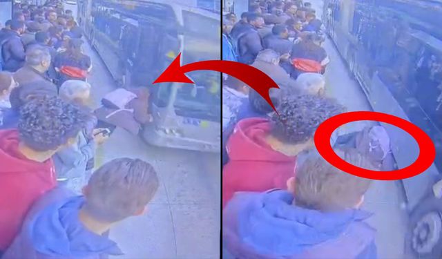 Aniden bayılan genç kız metrobüsün altında kaldı