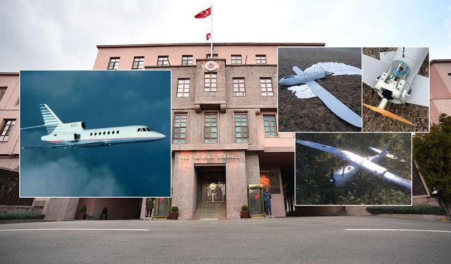 Ankara'da düşen uçağa ilişkin MSB’den açıklama!