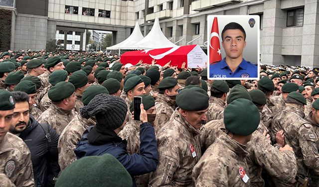 Çatışmada şehit olan Emre Albayrak için tören! Özel harekat tekbir getirdi