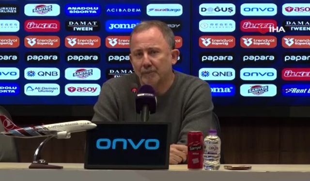 Sergen Yalçın'dan maç sonu zehir zemberek sözler: Tiyatro oynandı