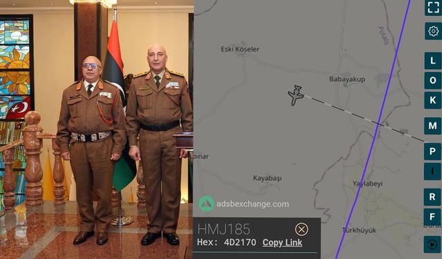 Ankara'da uçak düştü! Libya Genelkurmay Başkanı içindeydi