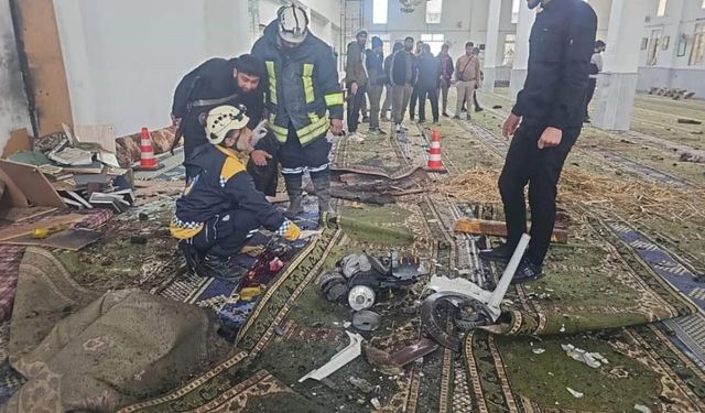 Suriye'de camide patlama