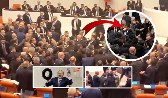AK Parti ve CHP'li vekiller arasında yumruklu kavga
