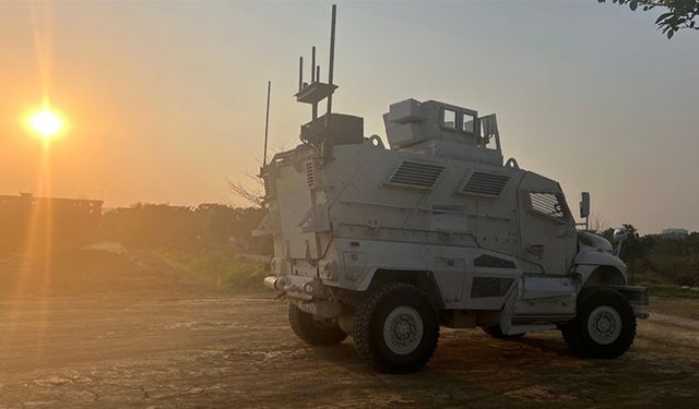 Birleşmiş Milletler'in zırhlı araçları Türk korumasında!