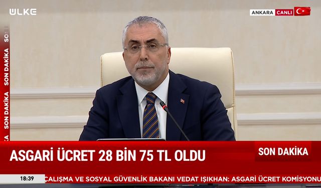 2026 yılı için geçerli olacak asgari ücret belli oldu!