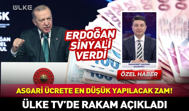 Asgari ücrete en düşük yapılacak zammı açıkladı