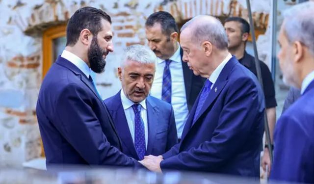 Erdoğan ile Şara arasında kritik görüşme