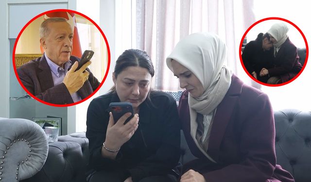Erdoğan Atlas Çağlayan'ın annesiyle görüştü