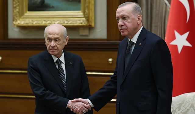 Erdoğan ile Bahçeli arasında kritik görüşme