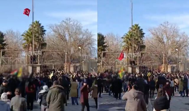 Türk Bayrağına alçak saldırı! Cumhurbaşkanlığı'ndan sert yanıt