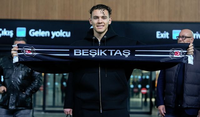Beşiktaş’ın yeni transferi İstanbul’a geldi